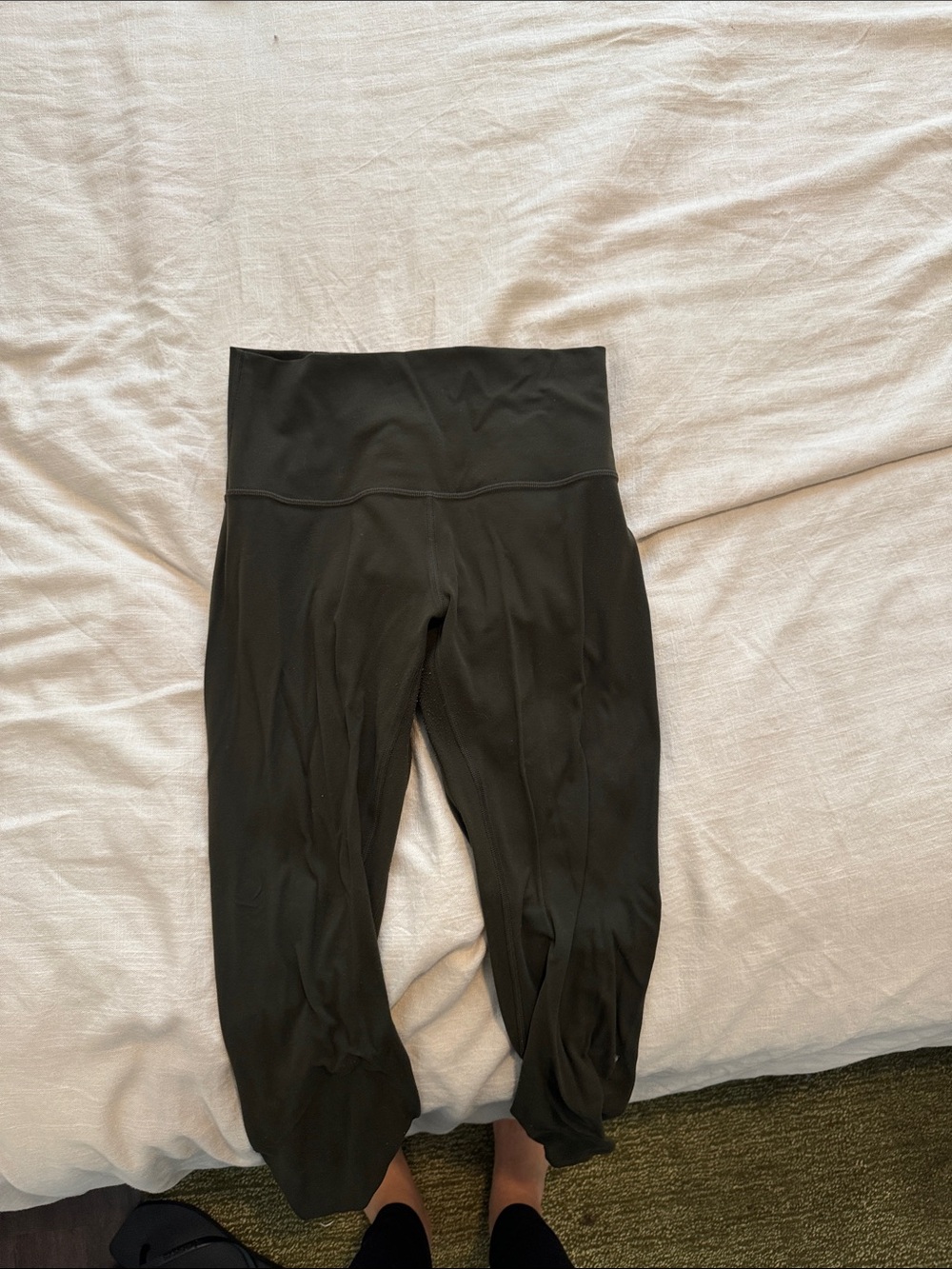 lululemon athletica Olive High-Waist Leggings